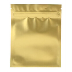 Zip-Beutel 125x100 mm Nylon Gold 100 Stück