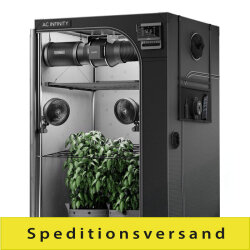 AC Infinity AI Grow Zelt-System PRO 120x120x200, 6 Pflanzen-Set mit Controller AI+