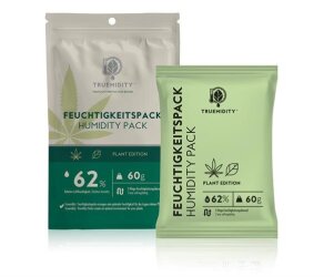Truemidity Plant Feuchtigkeitspacks 2-Wege Feuchtigkeitsregulator 62%, 60g