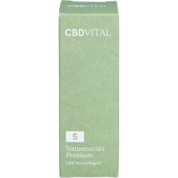 CBD 5% Mundpflegeöl Naturextrakt PREMIUM Tropfen 10 ml