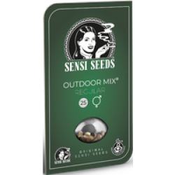 Outdoor Mix Reguläre Hanfsamen, 25 Samen