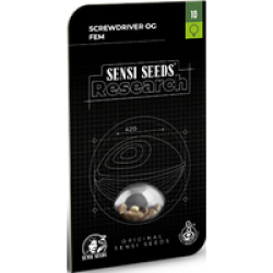 Screwdriver OG Feminisierte Hanfsamen, 3 Samen