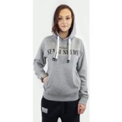 Original HD Print Hooded Sweater, Heidegrau, XS