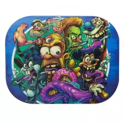 Amsterdam Magnet Rolling Tray Cover Stoned 18 x 14 cm