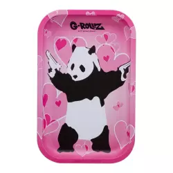G-Rollz Banksy's Graffiti Panda Gunnin Medium Tray 17.5 x 27.5 cm