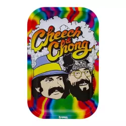 G-Rollz Cheech &amp; Chong Trippy Medium Tray 17.5 x 27.5 cm