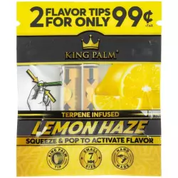 King Palm Flavor Tips Lemon Haze 7mm - 2 Stück