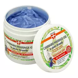 PALACIO Hanf-Massagegel mit Pflaumen Brandy 600 ml