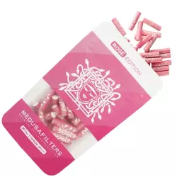 Medusafilters Aktivkohlefilter 6mm Rosé - 50 Stück
