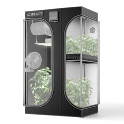 AC Infinity CLOUDLAB 632D, 2-in-1 Advance Growbox, 90x60x180 cm