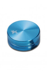 Alu Grinder, hellblau anodisiert, 2-teilig, 40 mm