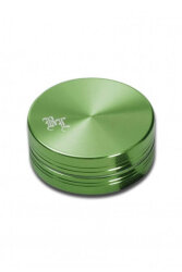 Alu Grinder, grün anodisiert, 2-teilig, 40 mm