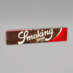 Smoking Brown King Size Longpaper, Heftchen mit 33 Blättchen