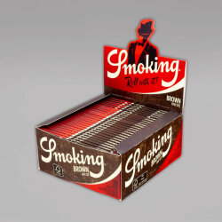 Smoking Brown King Size Longpaper, Box à 50 Heftchen