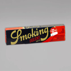 Smoking DeLuxe King Size Longpaper inkl. Filtertips, Heftchen mit 33 Blättchen