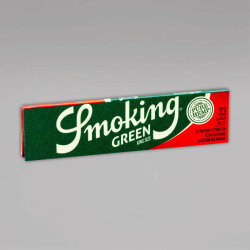 Smoking Green King Size, Longpapers aus Hanf, Heftchen mit 33 Blatt