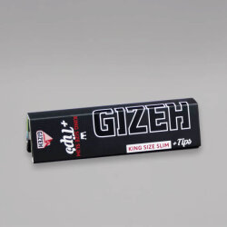 GIZEH King Size Slim Extra Fine Longpaper inkl. Tips, Box à 26 Heftchen