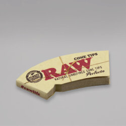 RAW Cone Tips Perfecto, Heftchen mit 32 Tips