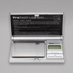 Pro Scale LCS-500, Feinwaage, bis 500g, Genauigkeit 0,1g