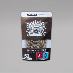 50 MEDUSA Aktiv-Cellulose-Filter Organic, 6 mm