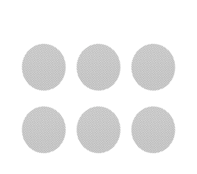 Normalsieb Set klein, 6 Siebe, Storz und Bickel