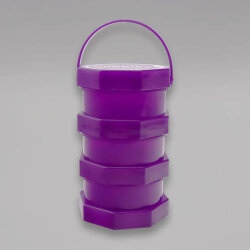 Cookies Storage Jar Regular, 3 Aufbewahrungsdosen, Lila