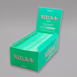 Rizla Grün Zigarettenpapier, Box à 50 Heftchen