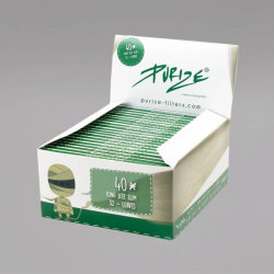 PURIZE King Size Slim Longpaper, Box à 40 Heftchen