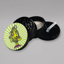 Best Buds Grinder, Hungry Pizza, Metall, 4-teilig, 50 mm