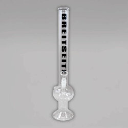 Breitseite Glasbong, 55 cm, 18,8er
