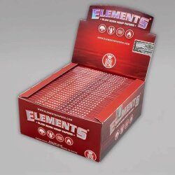 Elements, Slow Burn, King Size Slim Papers, Box à 50 Heftchen