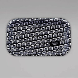 Granny's Weed Rolling Tray, 27 x 16,5 cm, Grannys' Black & White