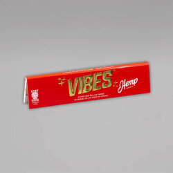 VIBES Papers King Size Slim Hemp, Heftchen mit 33 Blättchen