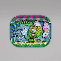 Rolling Tray Gelato, Metall, XS - 18 x 14 cm