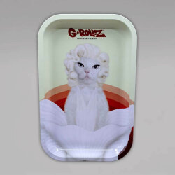 G-Rollz Diamonds Rolling Tray, S - 27,5 x 17,5 cm