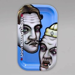 Lion Rolling Circus Tray, Silverfuck & Jellybelly, S - 27 x 16 cm