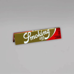 Smoking Gold King Size Slim Longpaper, Heftchen à 33 Blatt