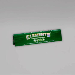 Elements Green King Size Slim Longpapers, Heftchen à 32 Blättchen