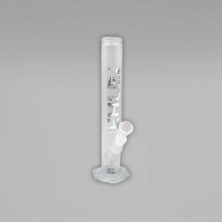 Ehle Bong gerade, Black&White, 500 ml, 37 cm, 18,8er