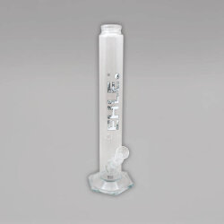Ehle Bong gerade, Black&White, 1.000 ml, 46 cm, 18,8er