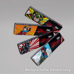 Monkey King Mixer Papers mit Tips, Heftchen à 32 Blättchen