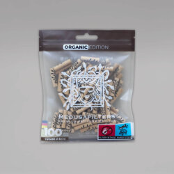100 MEDUSA Aktiv-Cellulose-Filter Organic, 6 mm