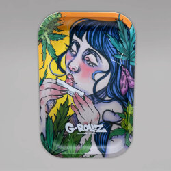 G-Rollz Moth Lick Rolling Tray, 27,5 x 17,5 cm