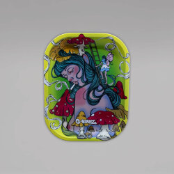 G-Rollz Smokey Shroom Rolling Tray, XS - 18 x 14 cm