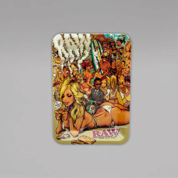 RAW x RJB Summer Rolling Tray, 18 x 14 cm