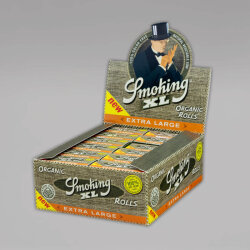 Smoking Organic XL Rolls, Box inkl. 24 Rollen