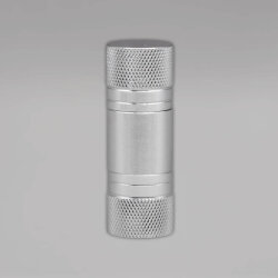 Black Leaf Pollenpresse, silber