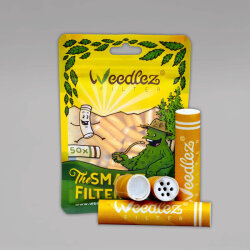 50 WEEDLEZ Phil Trino 6 mm Gelb, Smart Filter