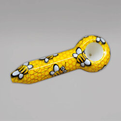 Glaspfeife Bee, 13 cm