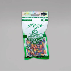 50 PURIZE XTRA Slim Size Filter, 6 mm, Rainbow